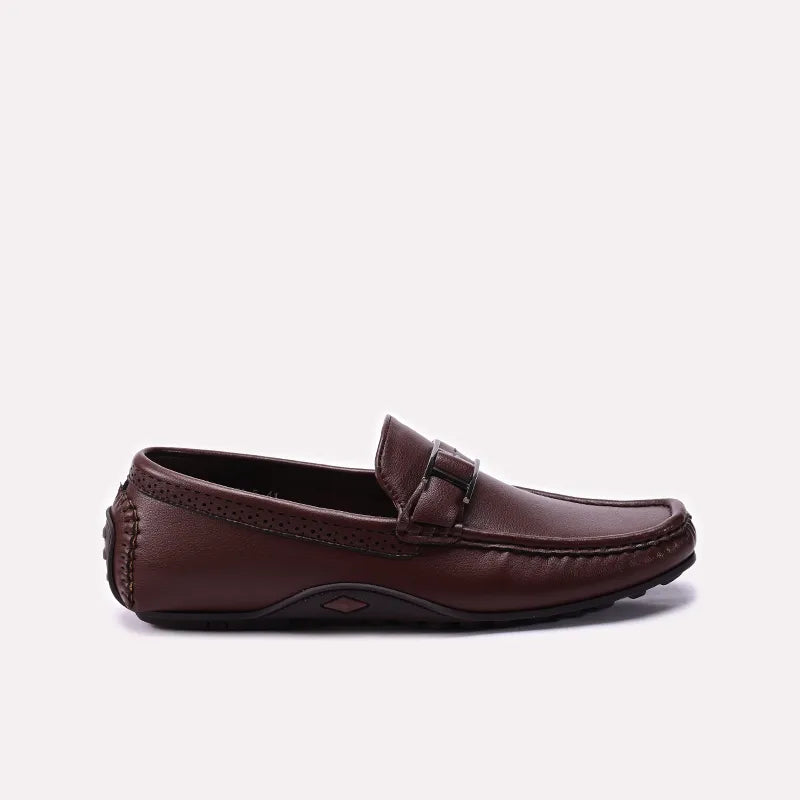 Brown Loafer Shoes 0130993