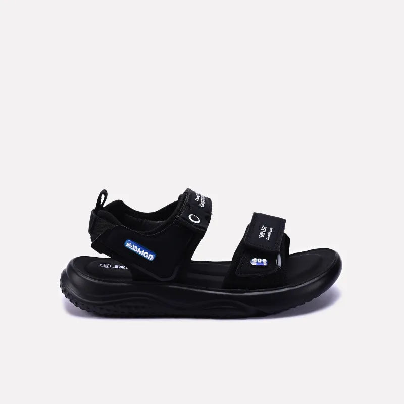 Black Baba Sports Sandals