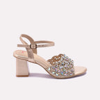 Gold Bridal Sandals 0421300