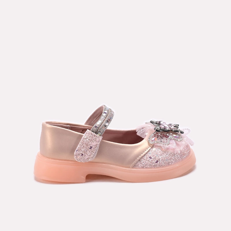 Baby Fancy Pumps  Peach 710600