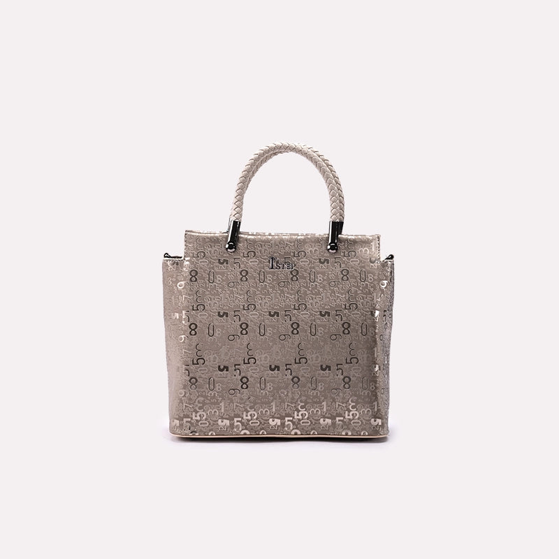 Casual Shoulder Bags Gray 0331498