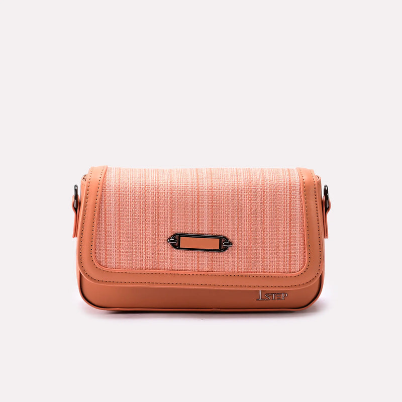 Casual Hand Bag Orange 0322116