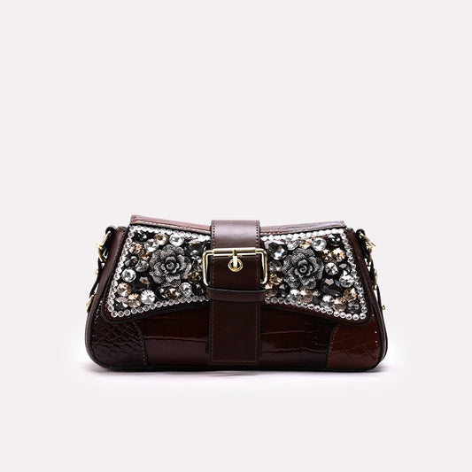 Casual Hand Bags Brown 0322088