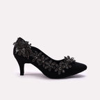 Bridal Court Shoes Black 0450069