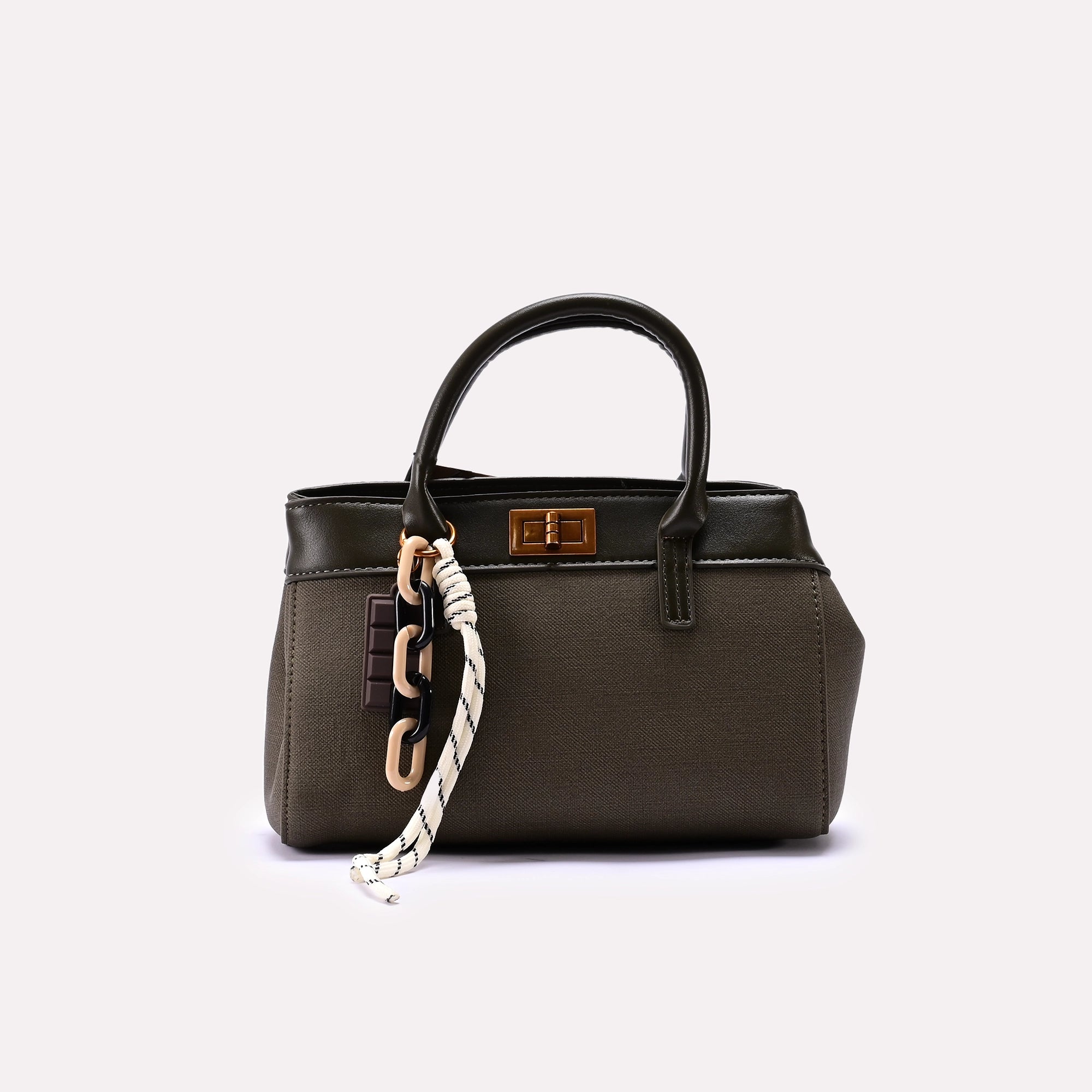 Casual Hand Bags Green 0322209