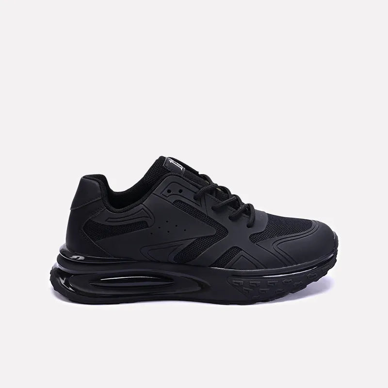 Black Lace Up Sneakers 0120579