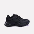Black Lace Up Sneakers 0120579