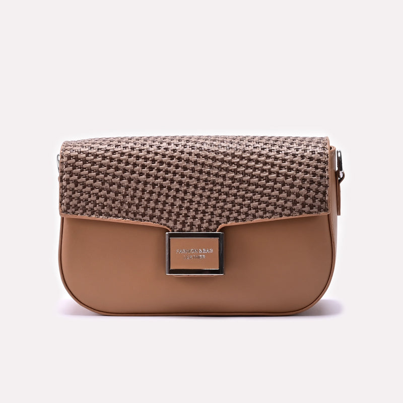 Casual Hand Bag Khaki 0322295