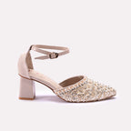 Bridal Court Shoes Fawn 0450047