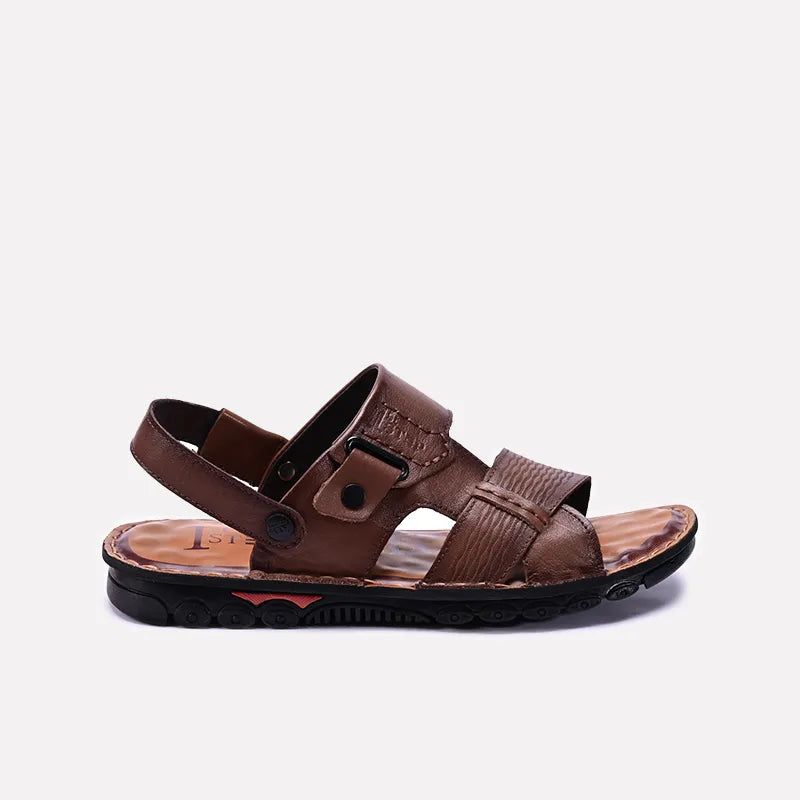 Brown Casual Sandals