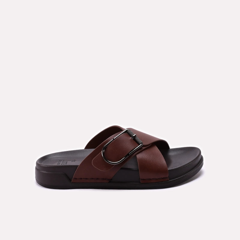 Baba Formal Slipper Brown 0630306