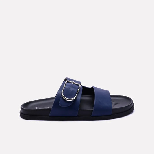 Blue Casual Slides For Men 0151108