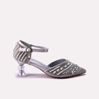Bridal Court Shoes Silver 0450188