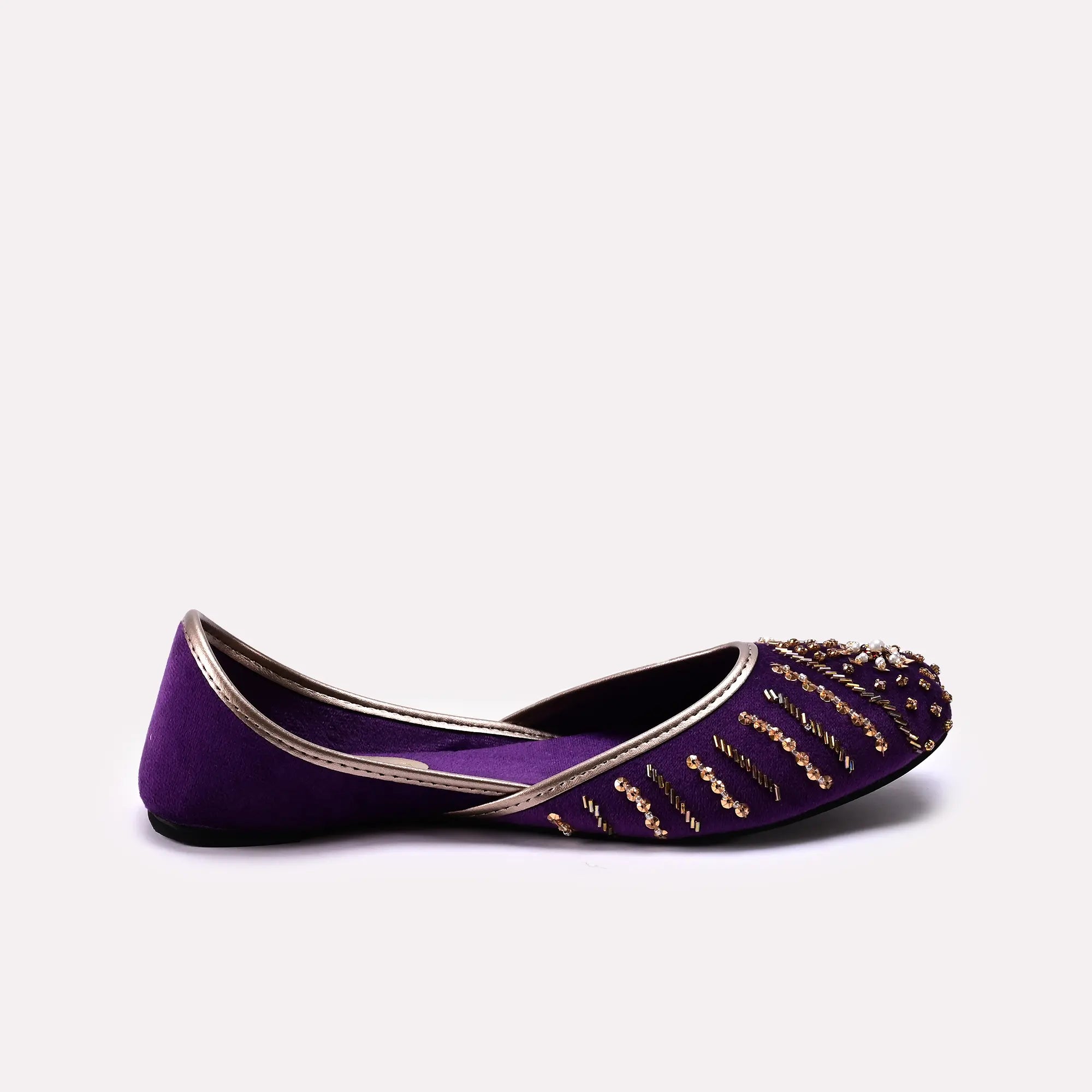 Fancy Khussa Purple 0460016