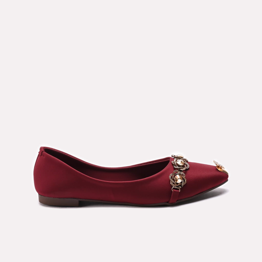 Casual Pumps Maroon 0431490