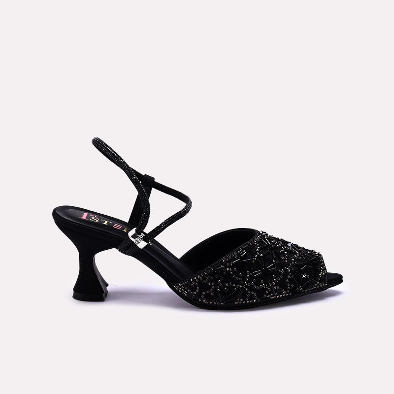 Bridal Court Shoes Black 0450096