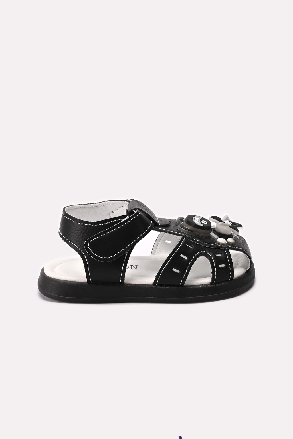 Boy Roman Sandal Black 0621368