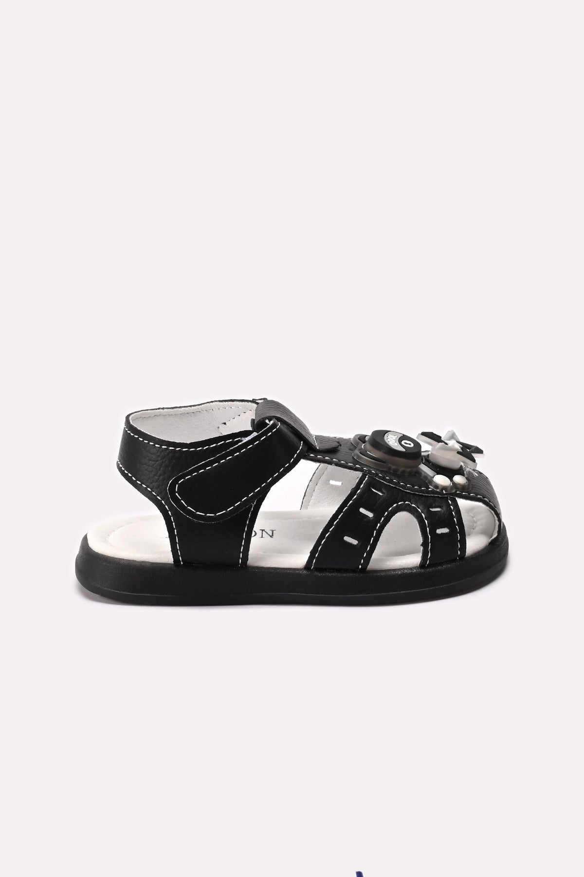 Boy Roman Sandal Black 0621368