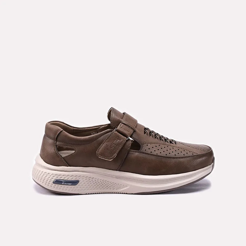 Khaki Roman Sandal 0141256