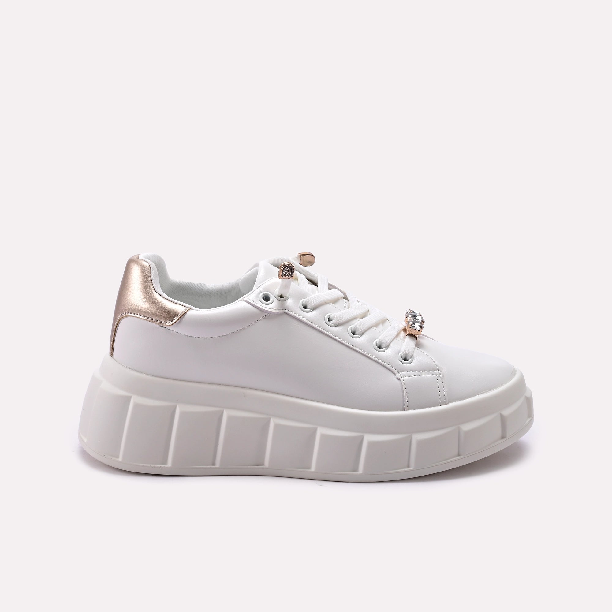 Women Sneaker Shoes Golden 0440935