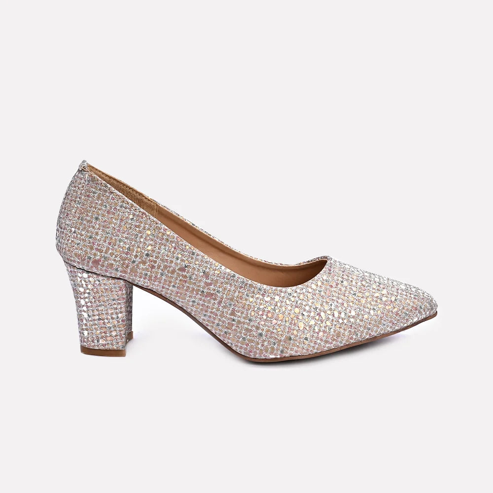 Gold sales court shoe