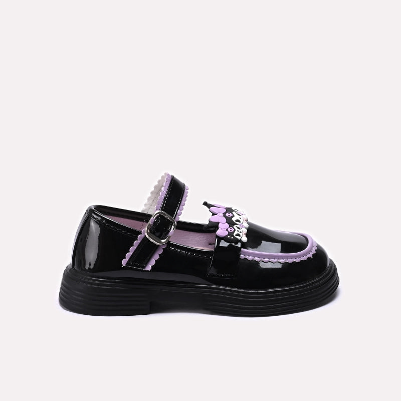 Girl Fancy Pumps Black 0710701