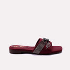 Fancy Slipper Maroon 0413670