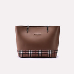 Casual Shoulder Bags Light Brown 0331061