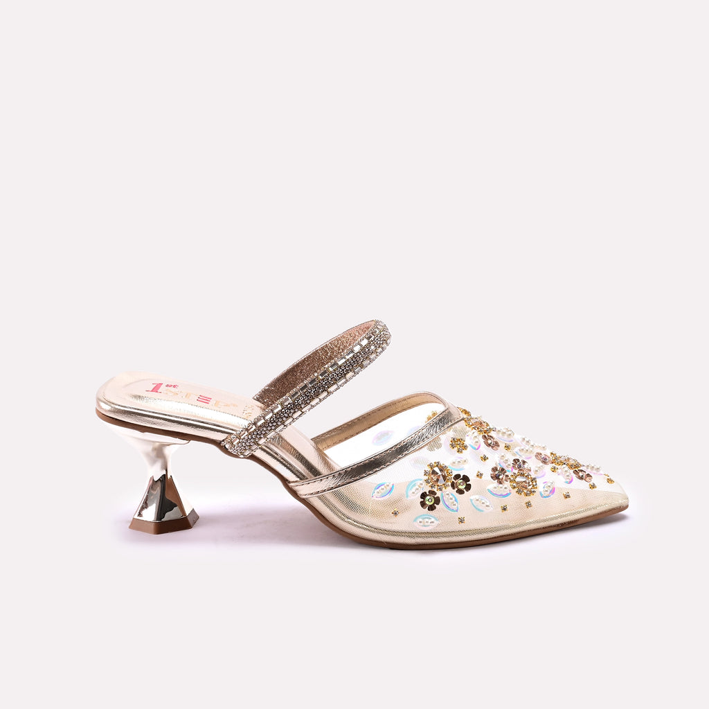 Bridal Court Shoes Golden 0450184