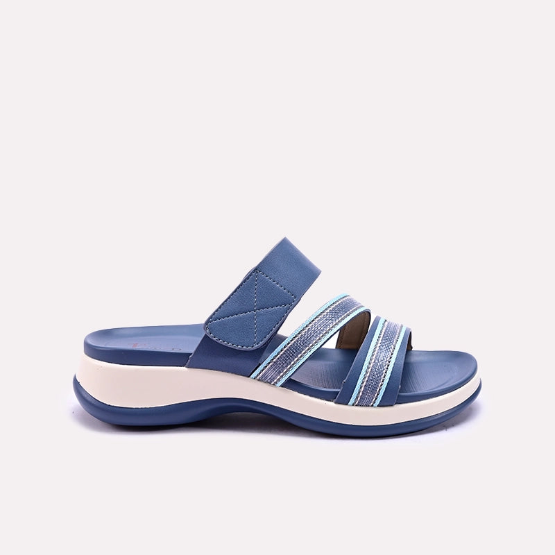 Blue Soft Casual Slippers 0413192