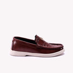 Baba Loafer Shoes Maroon 0610671