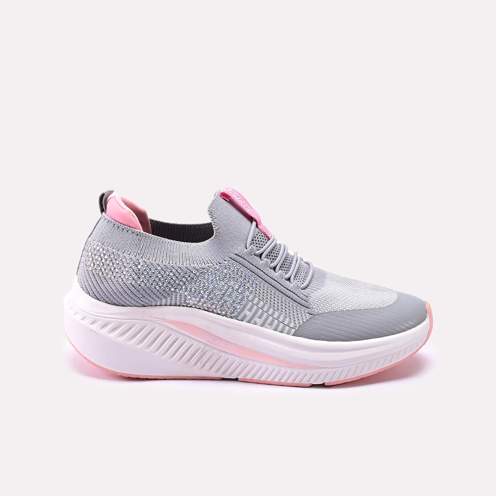 Women Sneaker Shoes Gray 0441003