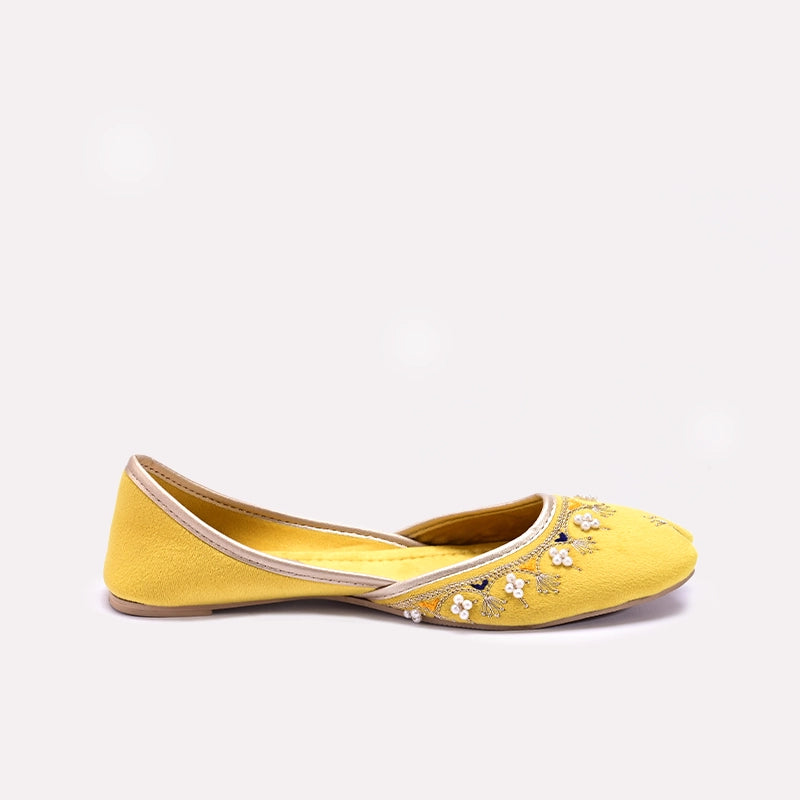 Yellow Khussa For Women 0440787