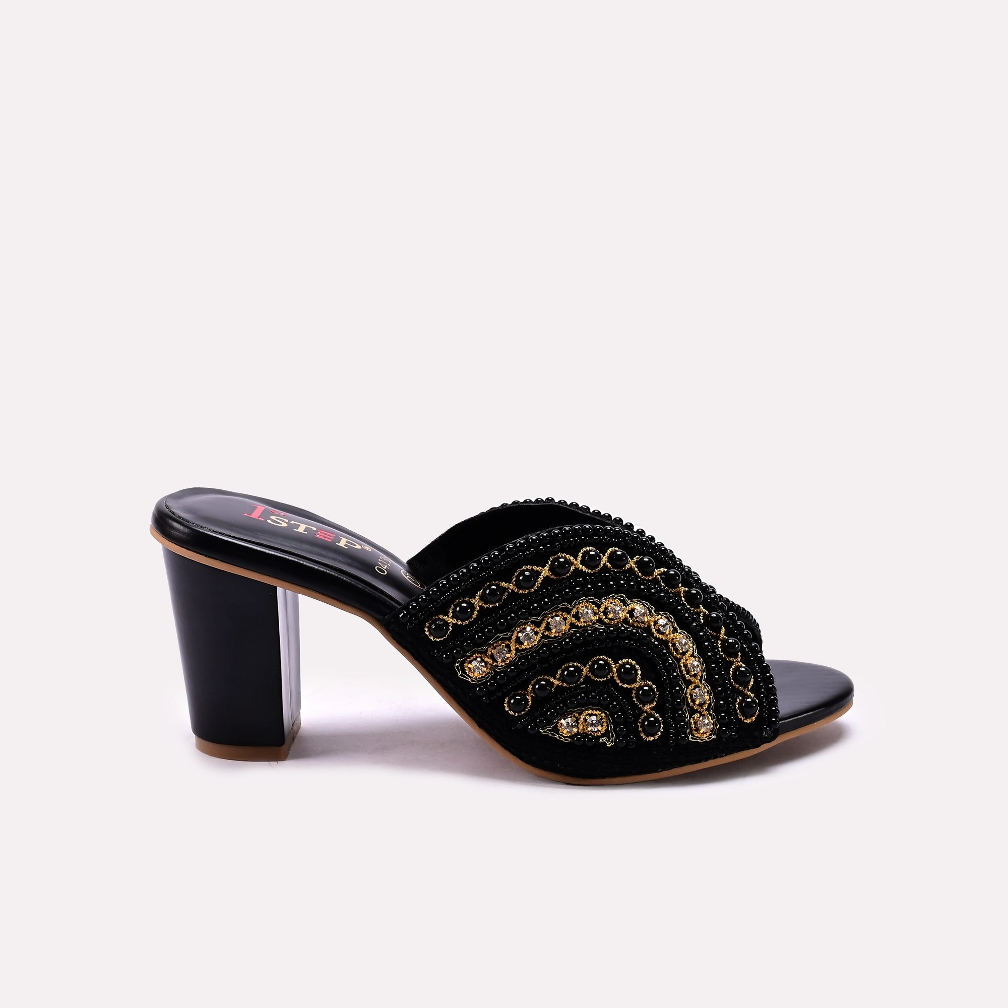 Bridal Slipper Black 0413657