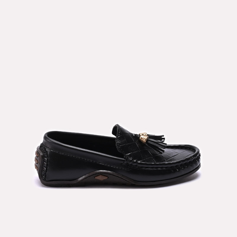 Boy Loafer Shoes Black 0610714