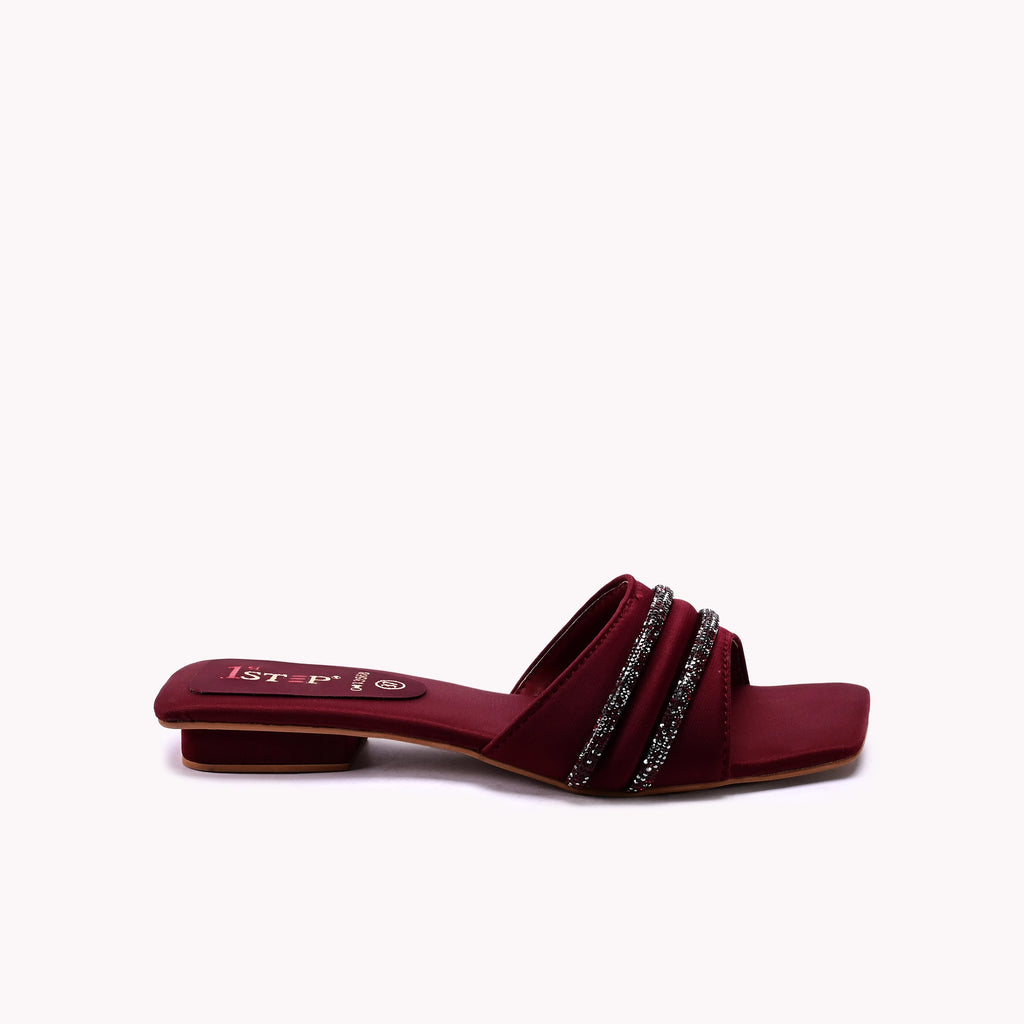 Fancy Slipper Maroon 0413568