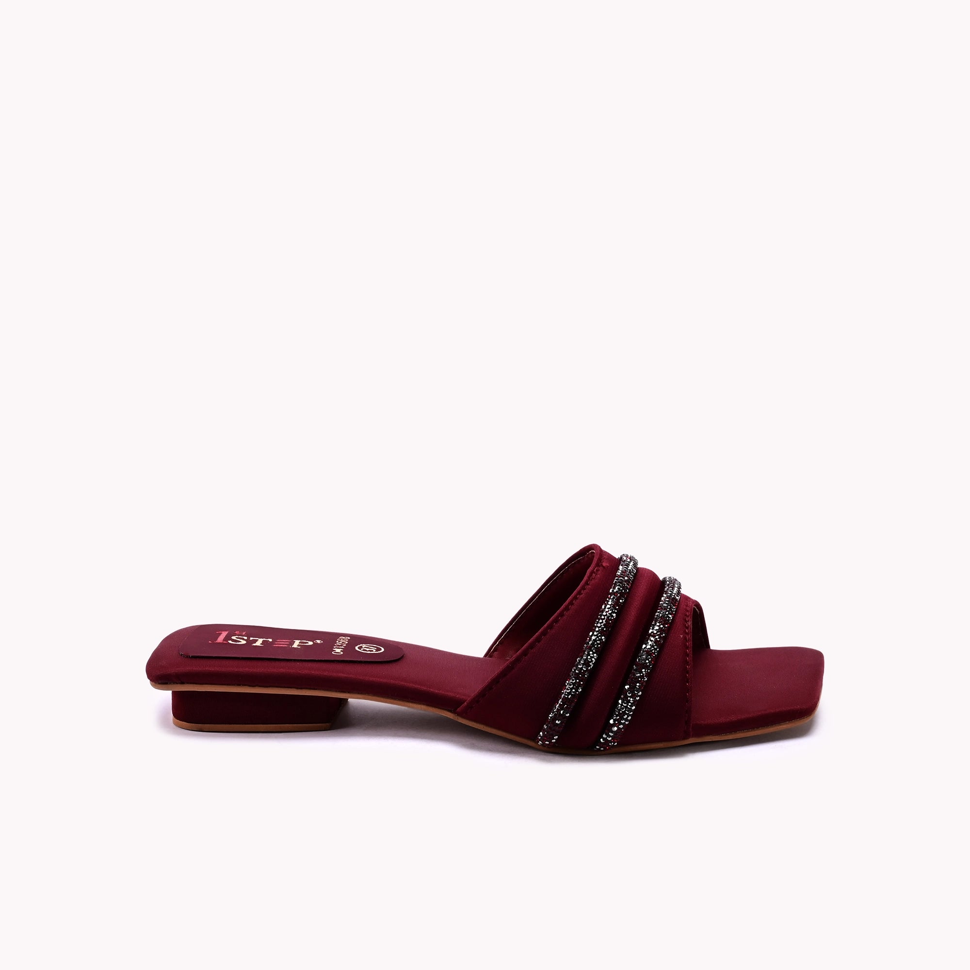 Fancy Slipper Maroon 0413568