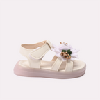 Girl Fancy Sandal White 0721388