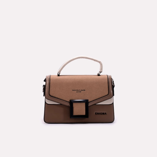 Casual Hand Bags Light Brown 0322049