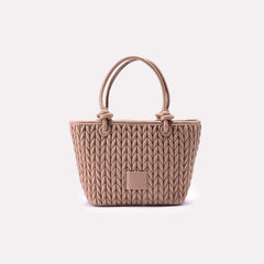 Casual Hand Bags Beige 0322204