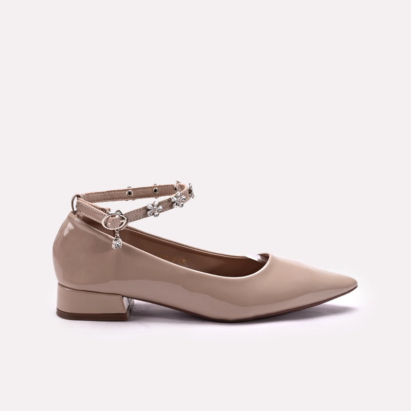 Fancy Court Shoes Fawn 0450151
