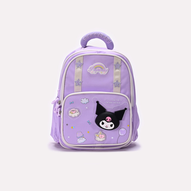 School Backpack Purple 0820777