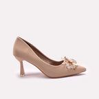 Fancy Court Shoes Fawn 0450159
