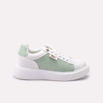 Sneaker Shoes Green 0440875