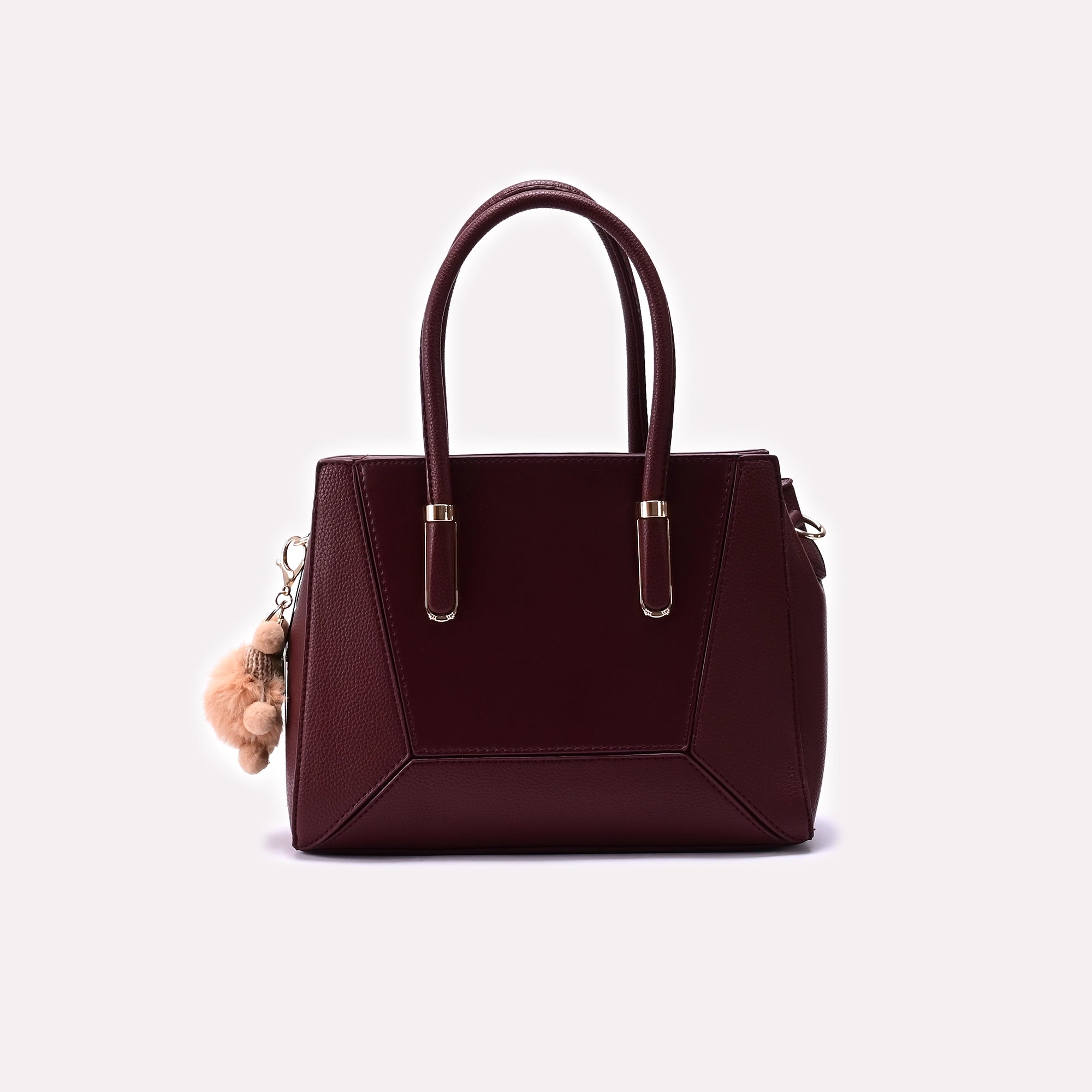 Casual Shoulder Bag Maroon 0331772