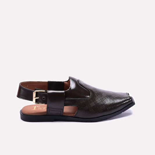 Brown Comfy Peshawari Sandals 0141124