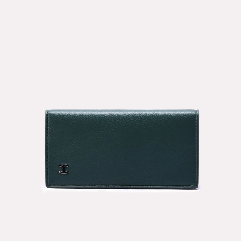 Ladies Casual Wallet Green 0310365
