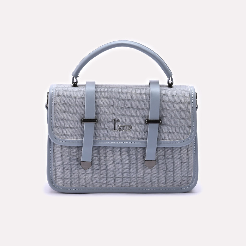 Hand Bag Blue 0322334