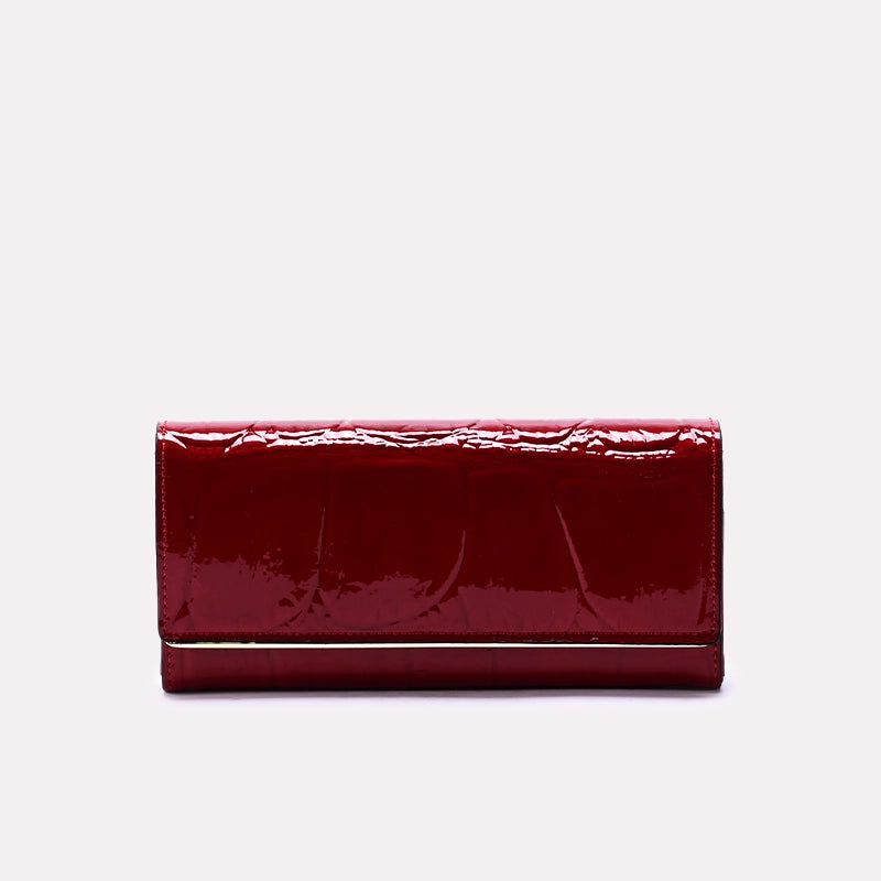 Ladies Casual Wallet Maroon 0310388