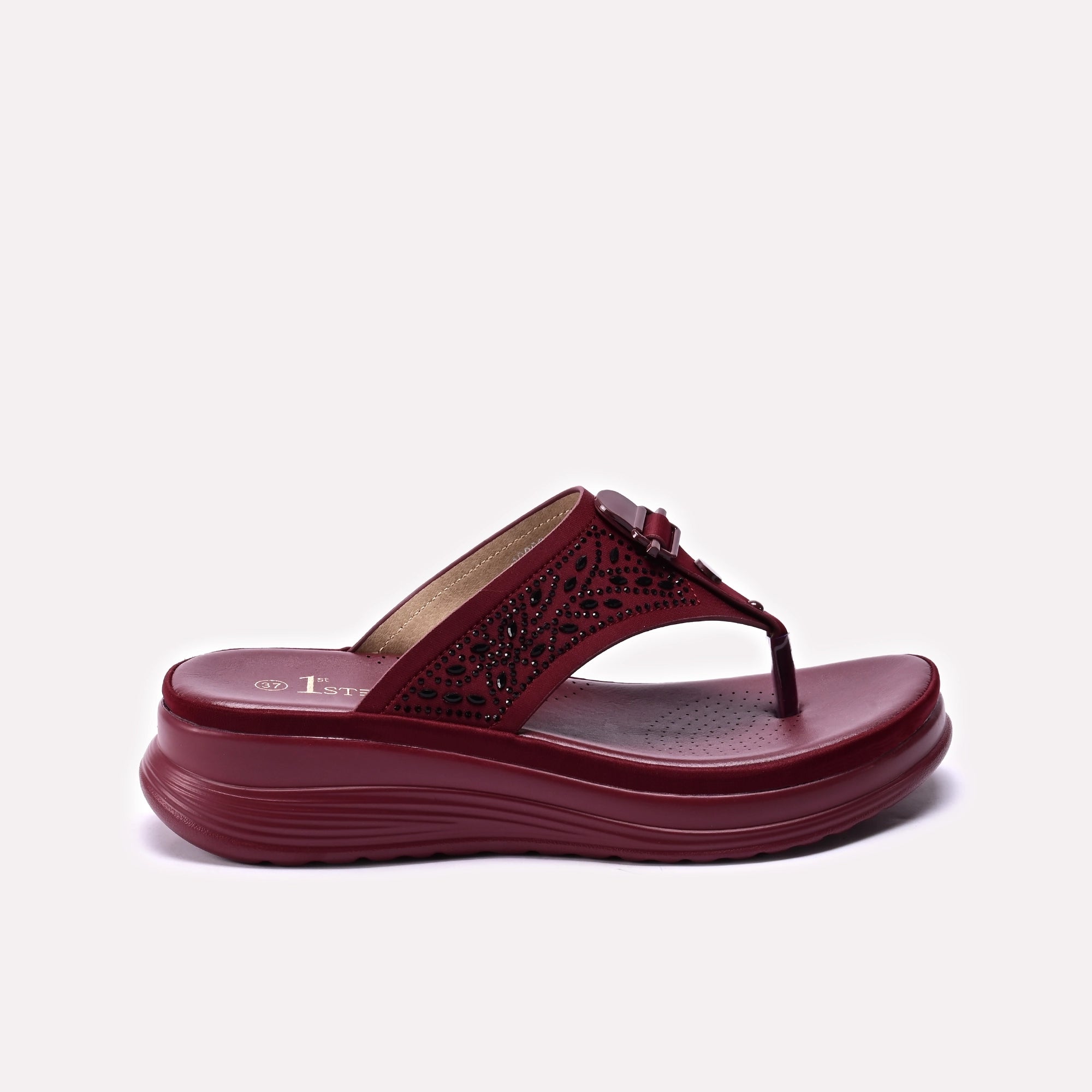 Casual Slipper Maroon 0414033